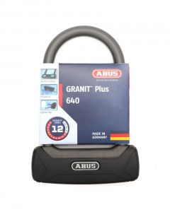 U字ロック【ABUS GRANIT PLUS 640/150mm】
