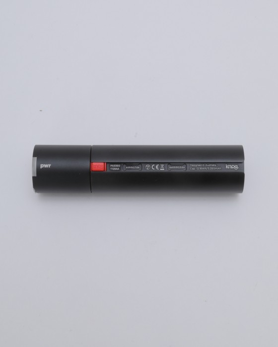Knogモバイルバッテリー兼用 USB充電式フロントライト【PWR ROAD 700LUMEN】10l