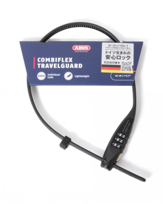 ＜東京ライフ＞ ABUS（アブス） プレート型ダイヤルロック【COMBIFLEX TRAVEL GUARD】画像