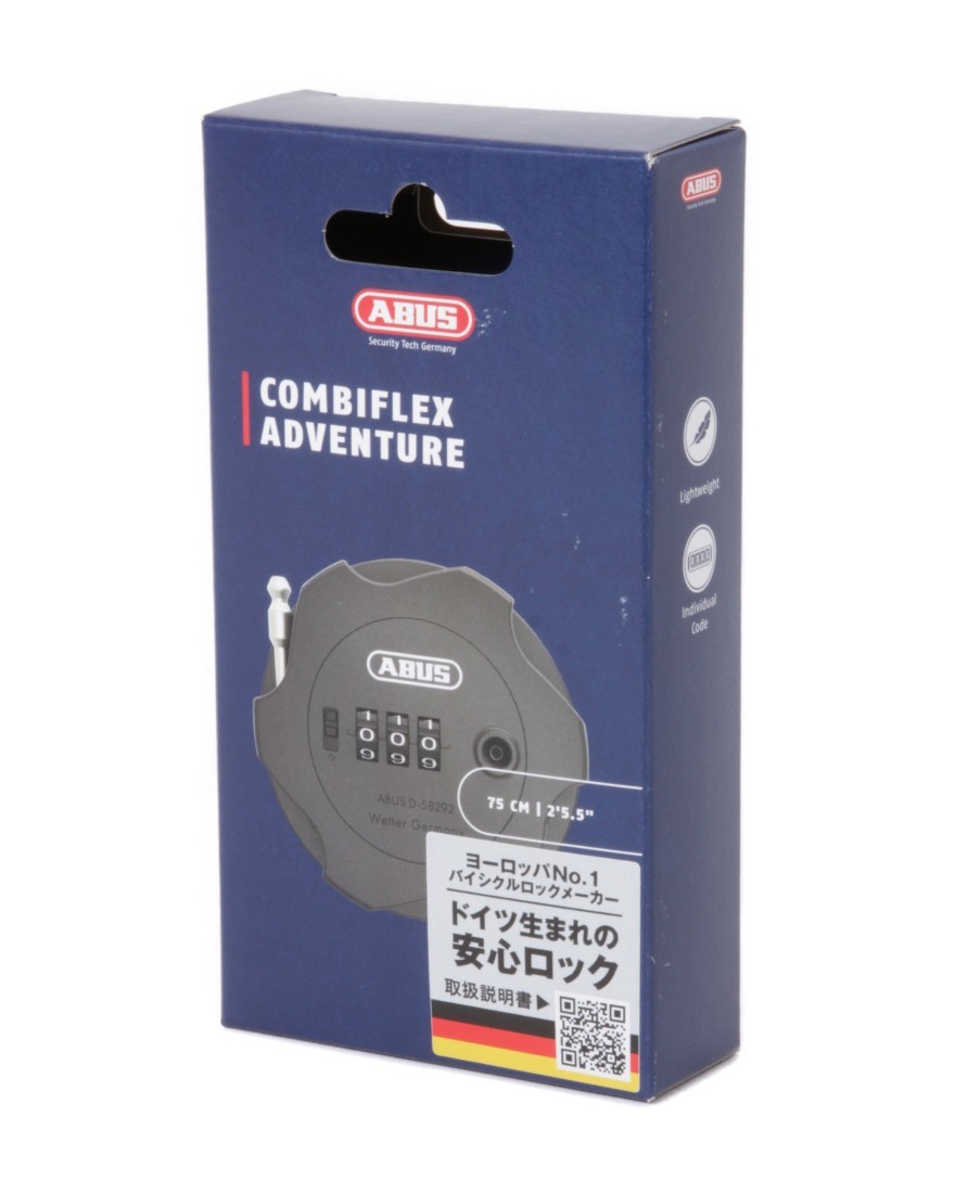 コンパクトケーブルロック【COMBIFLEX ADVENTURE】｜ABUS