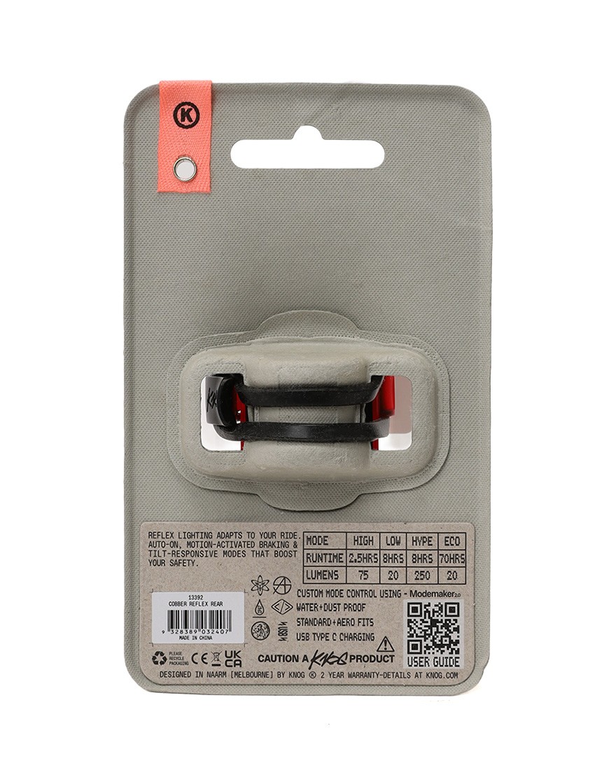 Knogリア ライト【COBBER REFLEX REAR】15l