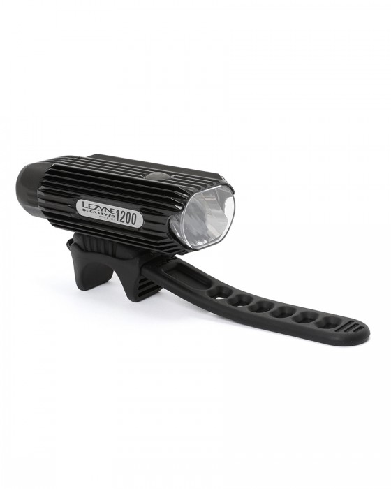 LEZYNEStVZO規格対応 フロントライト【DECA StVZO 1200 FRONT BLACK】07l