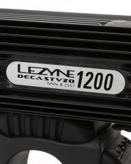LEZYNEStVZO規格対応 フロントライト【DECA StVZO 1200 FRONT BLACK】mb_10l