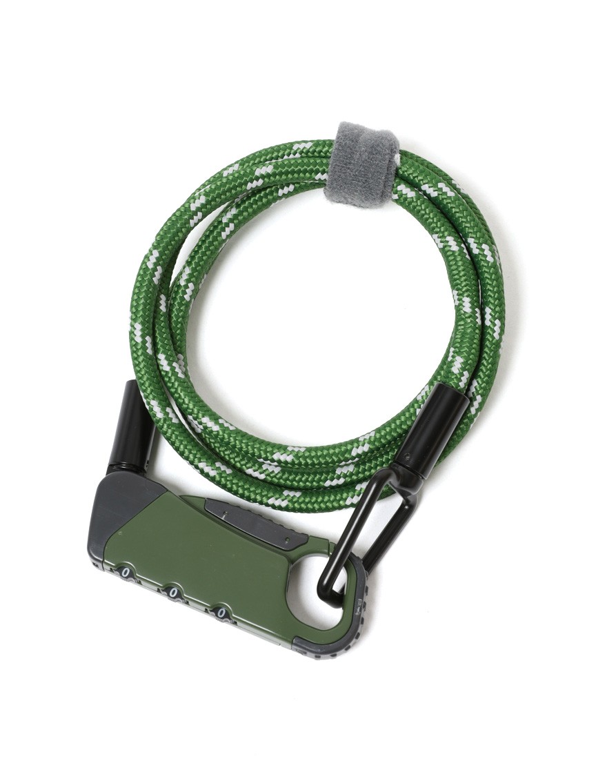 kuhakuダイヤル ワイヤー ロック【BUNA DOUBLE LOOP/橅（ブナ）ダブルループ】c1