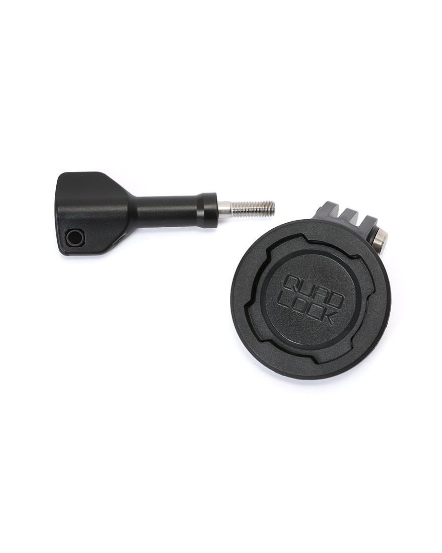 QUAD LOCKバイク・車・自転車用 アクションカメラ 取り付けアダプター 【Action Camera To Quad Lock Adaptor】10l