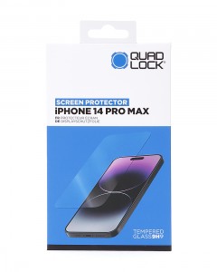 QUAD LOCK スクリーンプロテクター【iPhone 14 Pro Max対応】