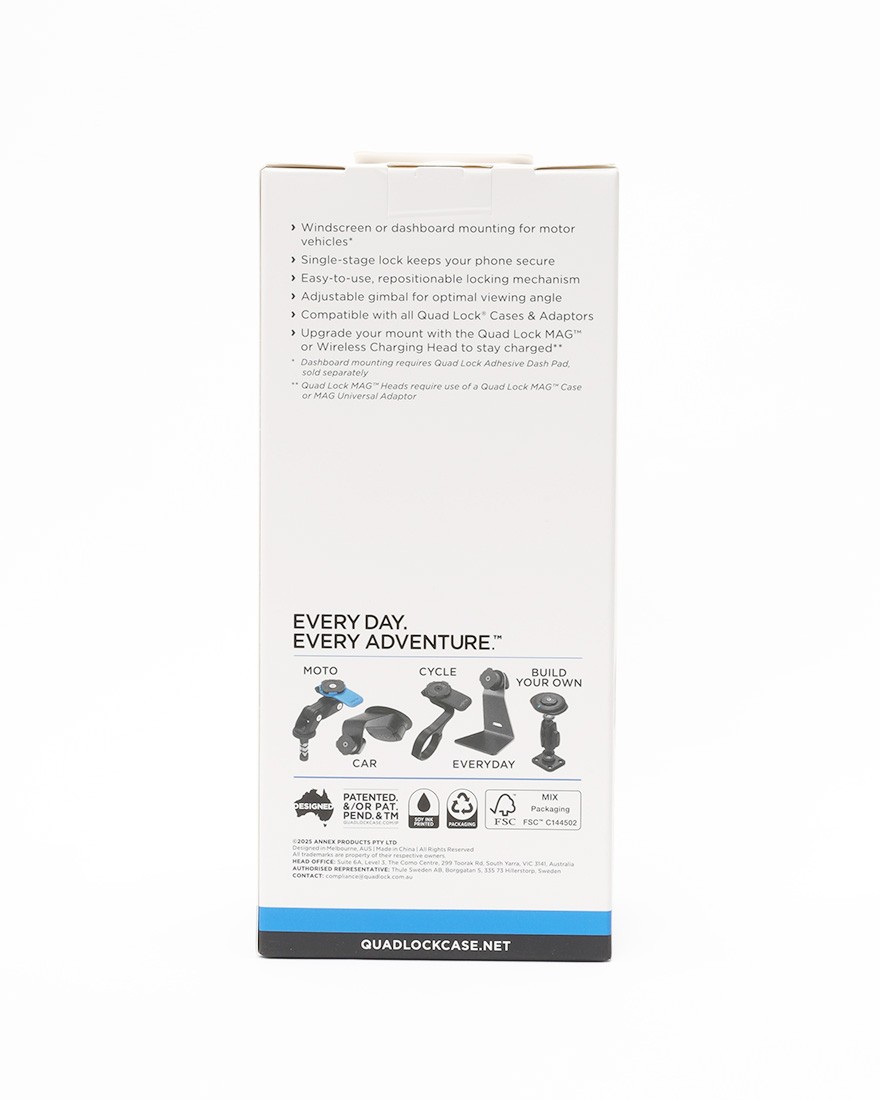 QUAD LOCKQUAD LOCK カーマウント【CAR MOUNT V6】01l