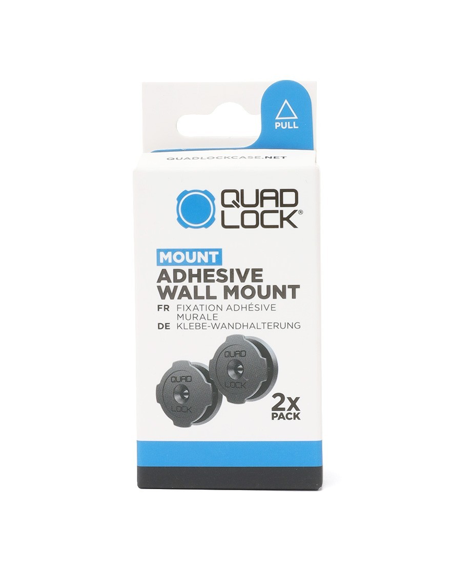 QUAD LOCKQUAD LOCK 壁掛け用粘着マウント 2個入り【ADHESIVE WALL MOUNT】ma