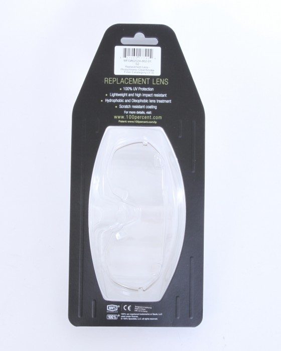 100%スペアレンズ【S2 REPLACEMENT LENS - Photochromic Clear/Smoke】02l