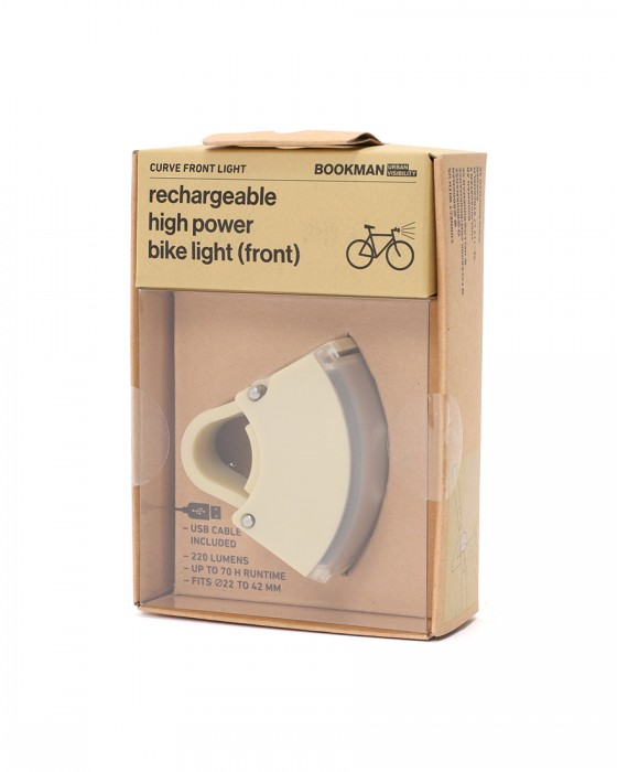 BOOKMANUSB充電式 フロントライト【Curve Front Light】ma