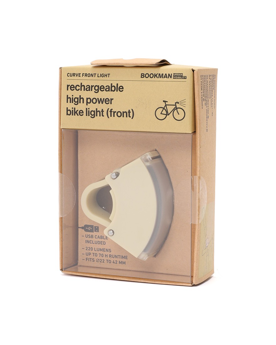 BOOKMANUSB充電式 フロントライト【Curve Front Light】ma