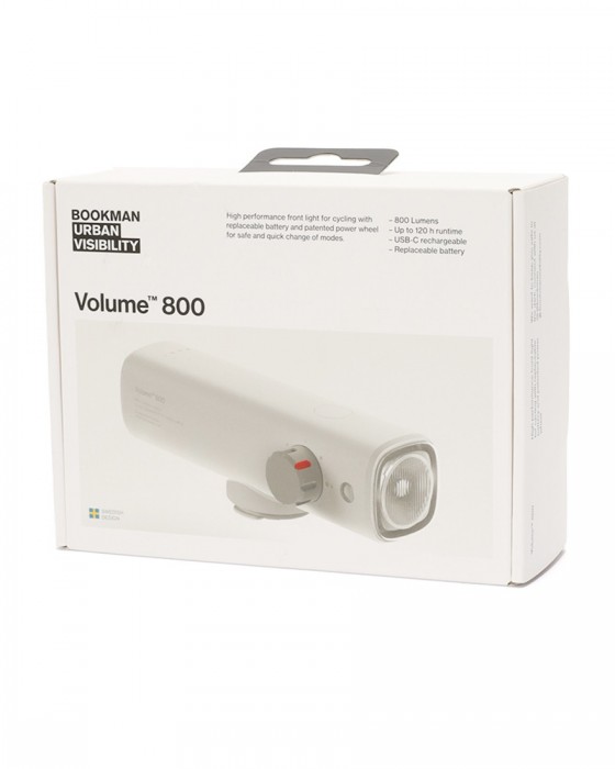 BOOKMANUSB充電式フロントライト【Volume™ 800】ma