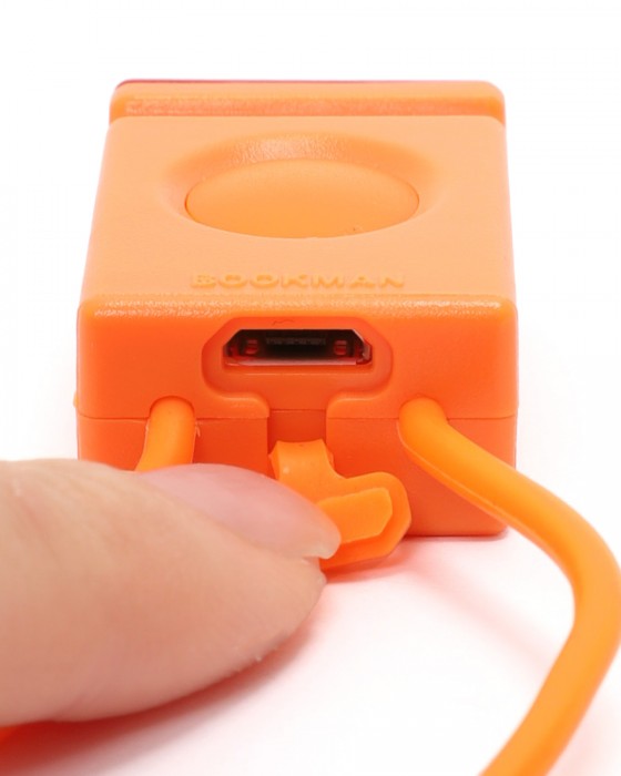 BOOKMANUSB充電式 コンパクトリアライト【Block Light Rear】09l