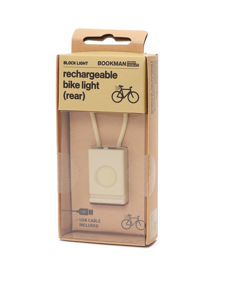 BOOKMANUSB充電式 コンパクトリアライト【Block Light Rear】c4