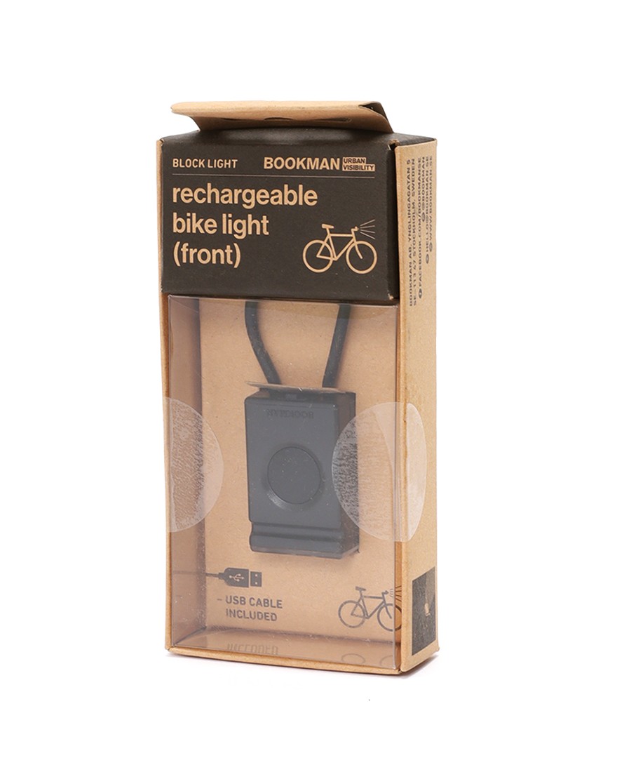 BOOKMANUSB充電式 コンパクトフロントライト【Block Light Front】c0