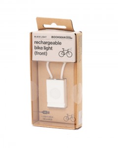 USB充電式 コンパクトフロントライト【Block Light Front】