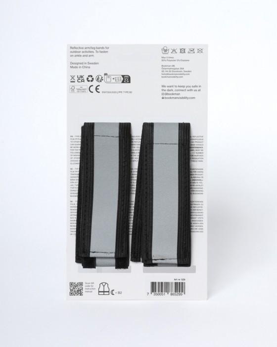 BOOKMANリフレクティブ アンクルバンド【Reflective-band】06l