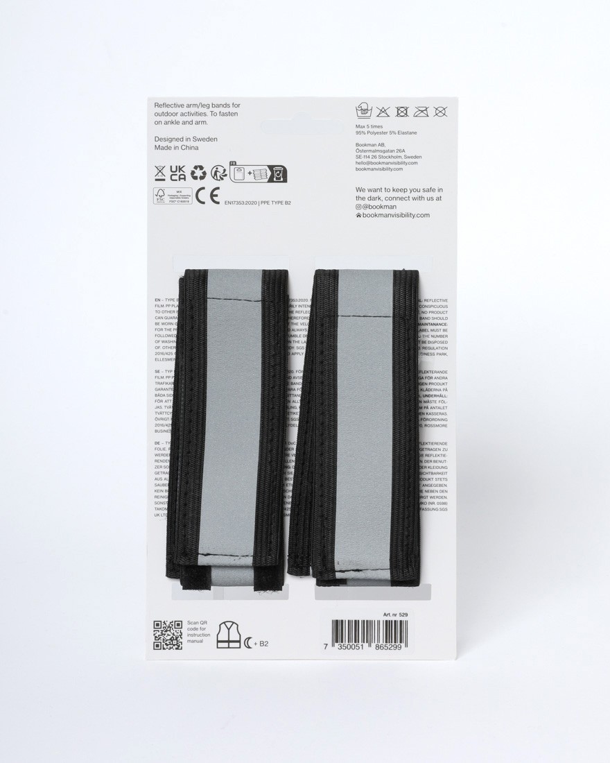 BOOKMANリフレクティブ アンクルバンド【Reflective-band】06l