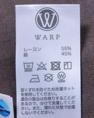 WARPルームウェア【CLEAN SLEEP & ROOM WEAR ボトムス（7分丈）】mb_12l