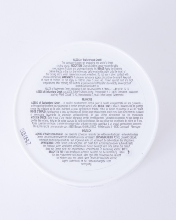 ASSOSレディースシャモアクリーム【Chamois Creme Women's 200ml】04l