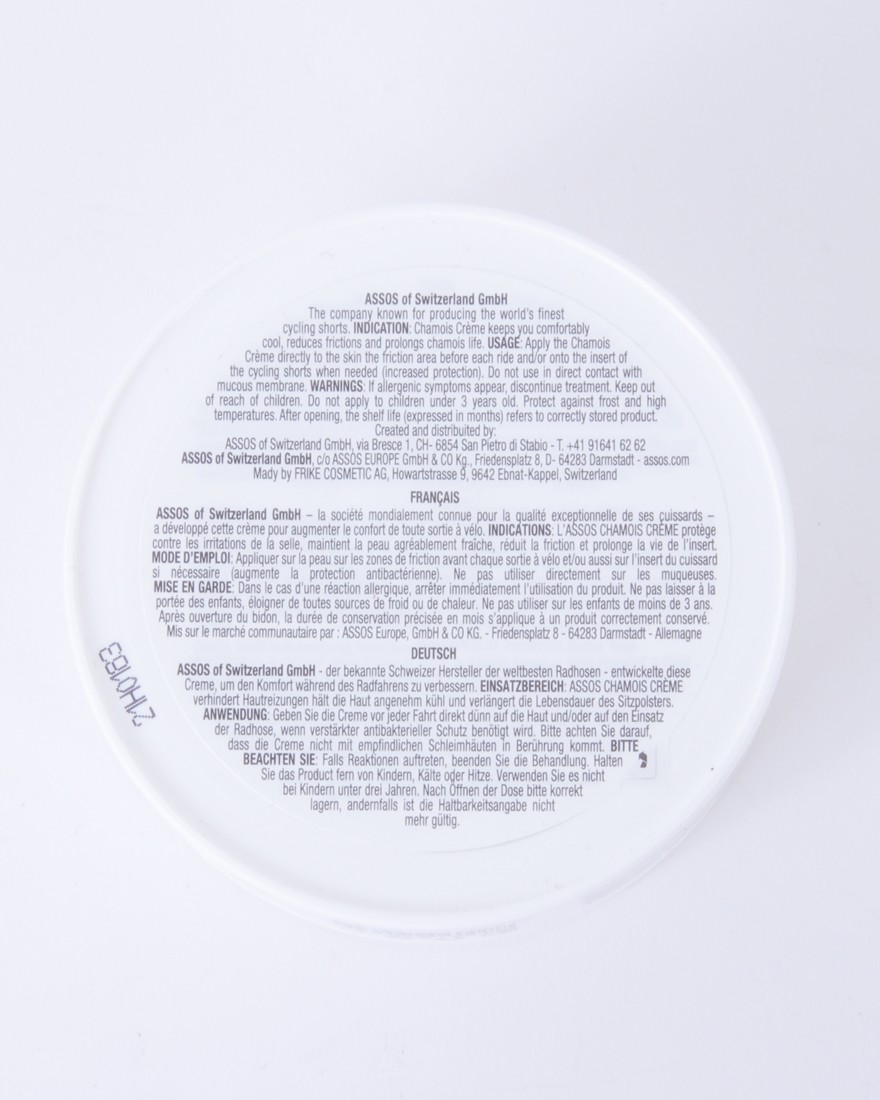 ASSOSレディースシャモアクリーム【Chamois Creme Women's 200ml】04l