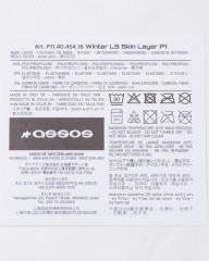 ウィンターベースレイヤー【WINTER LS SKIN LAYER P1】|ASSOS ウィンターベースレイヤー【WINTER LS SKIN LAYER P1】|ASSOS