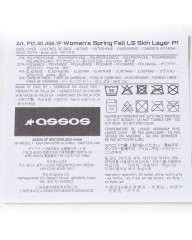 ASSOSレディースロングスリーブベースレイヤー【WOMEN SPRING FALL LS SKIN LAYER P1】mb_15l