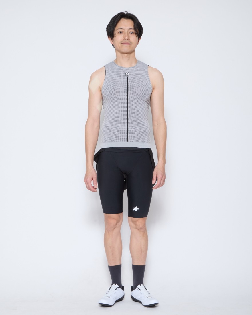 ASSOSノースリーブ ベースレイヤー【Summer NS Skin Layer P1】12l