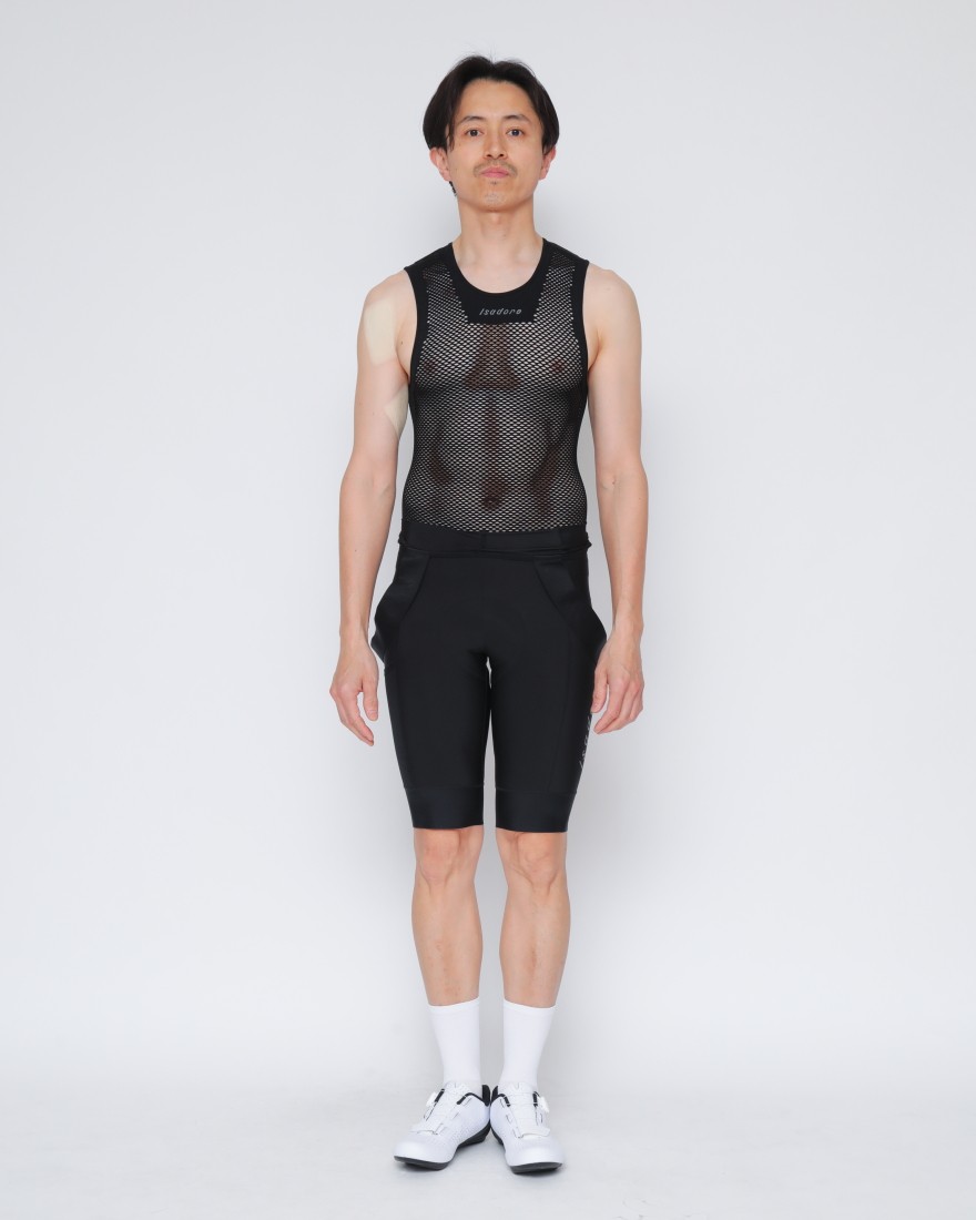 Isadoreノースリーブベースレイヤー【Seamless Sleeveless Baselayer】01l