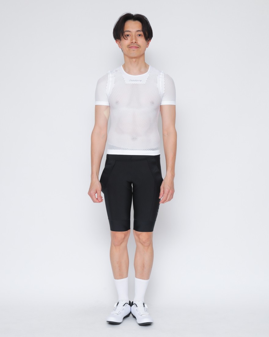 Isadoreショートスリーブベースレイヤー【Seamless Short Sleeve Baselayer】01l