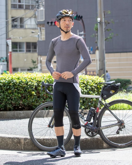 ＜東京ライフ＞ Peloton de Paris（プロトン ド パリ） ベースレイヤー【Hiver Long Sleeve BaseLayer】