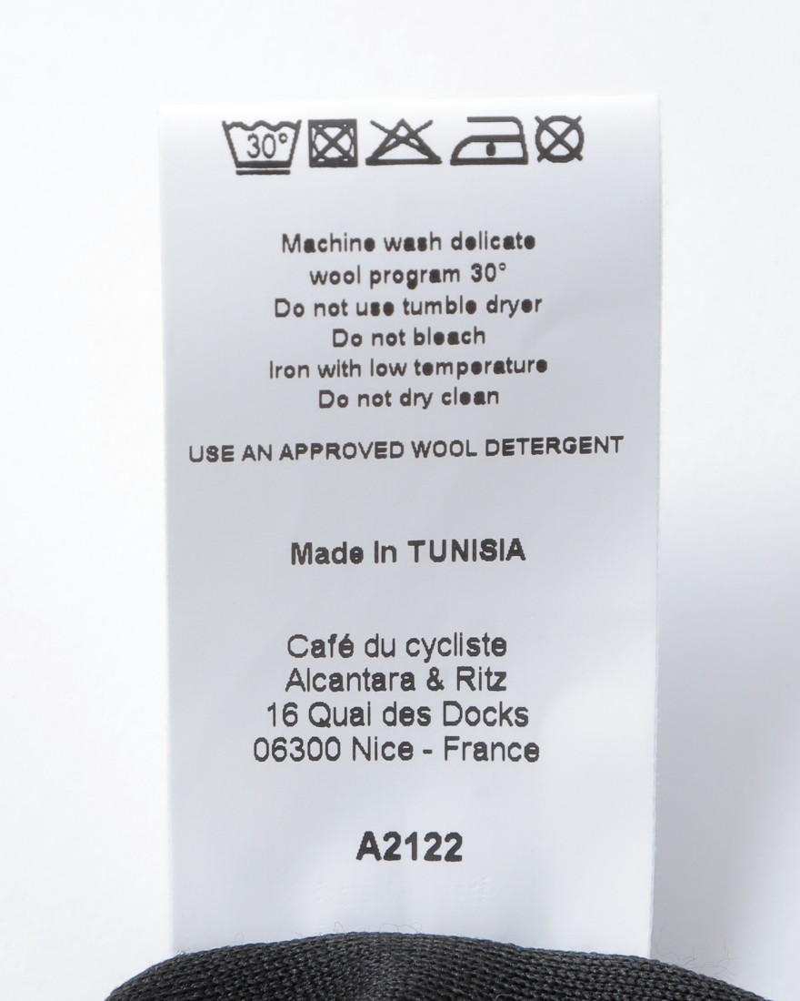Cafe du Cyclisteレディースロールネックロングスリーブメリノベースレイヤー【Camille】11l