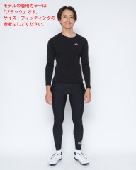 Cafe du Cyclisteロングスリーブベースレイヤー【COLINE】mb_01l