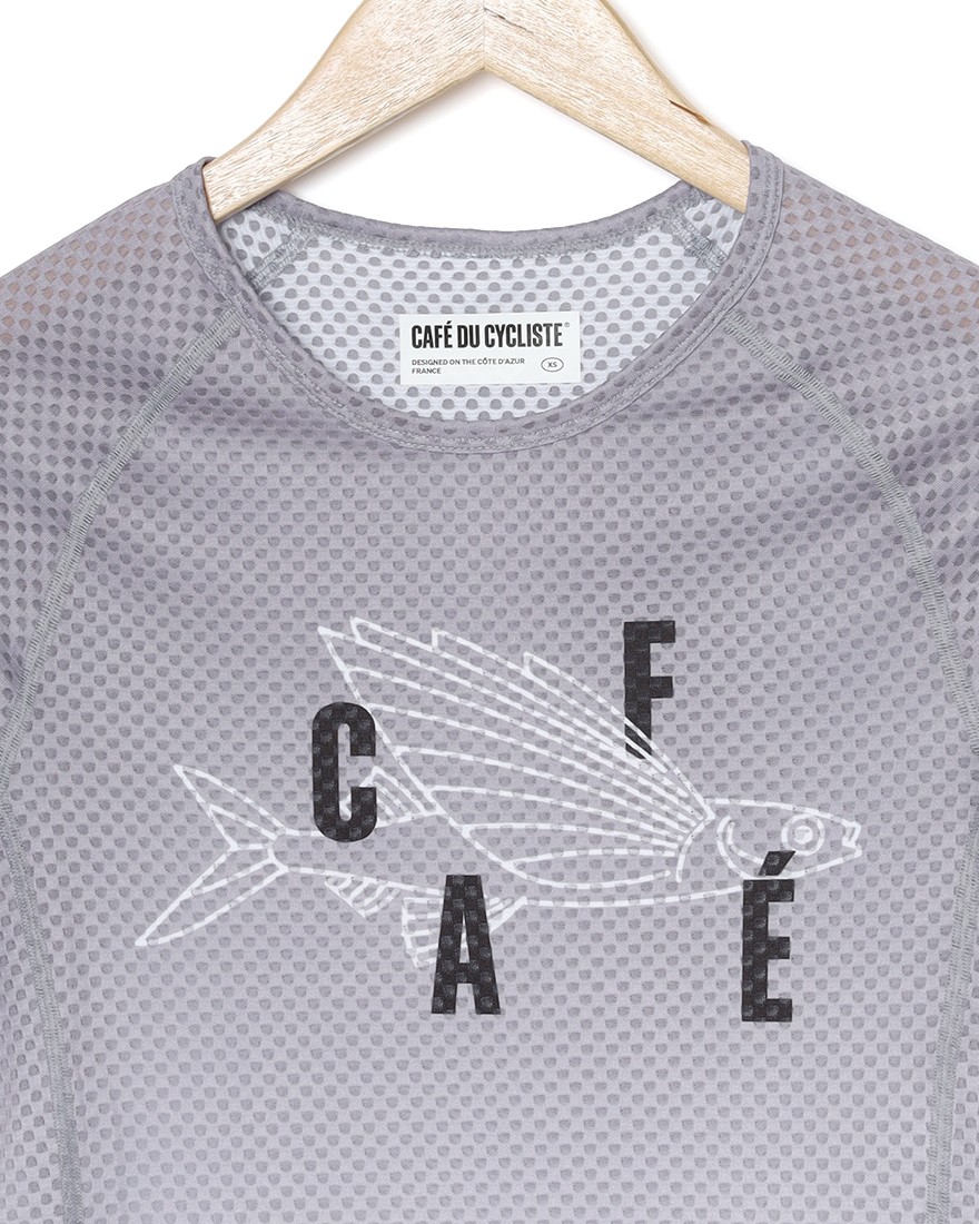 Cafe du Cyclisteショートスリーブ ベースレイヤー【LILIANE/リリアン】06l
