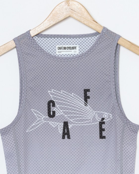 Cafe du Cyclisteレディース ノースリーブ ベースレイヤー【LILIANE/リリアン】06l