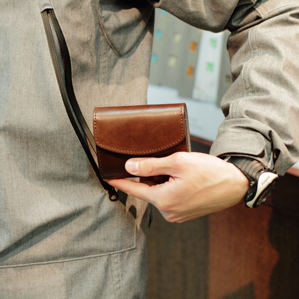 mocaレザーウォレット【Dual Wallet 01】12l