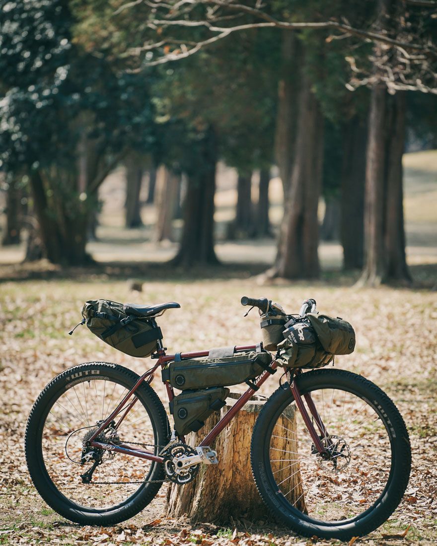 FAIRWEATHER frame bag (x-pac coyote) | www.darquer.fr