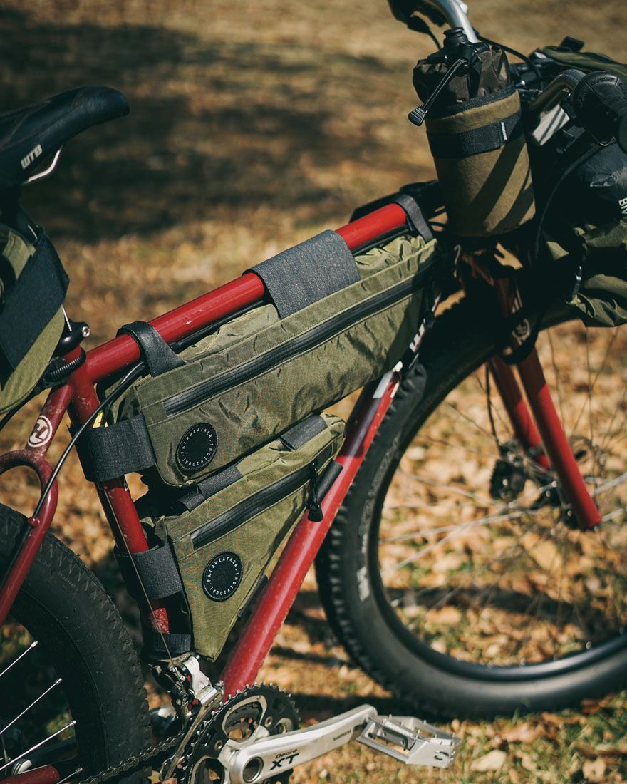 FAIRWEATHER frame bag (x-pac black)