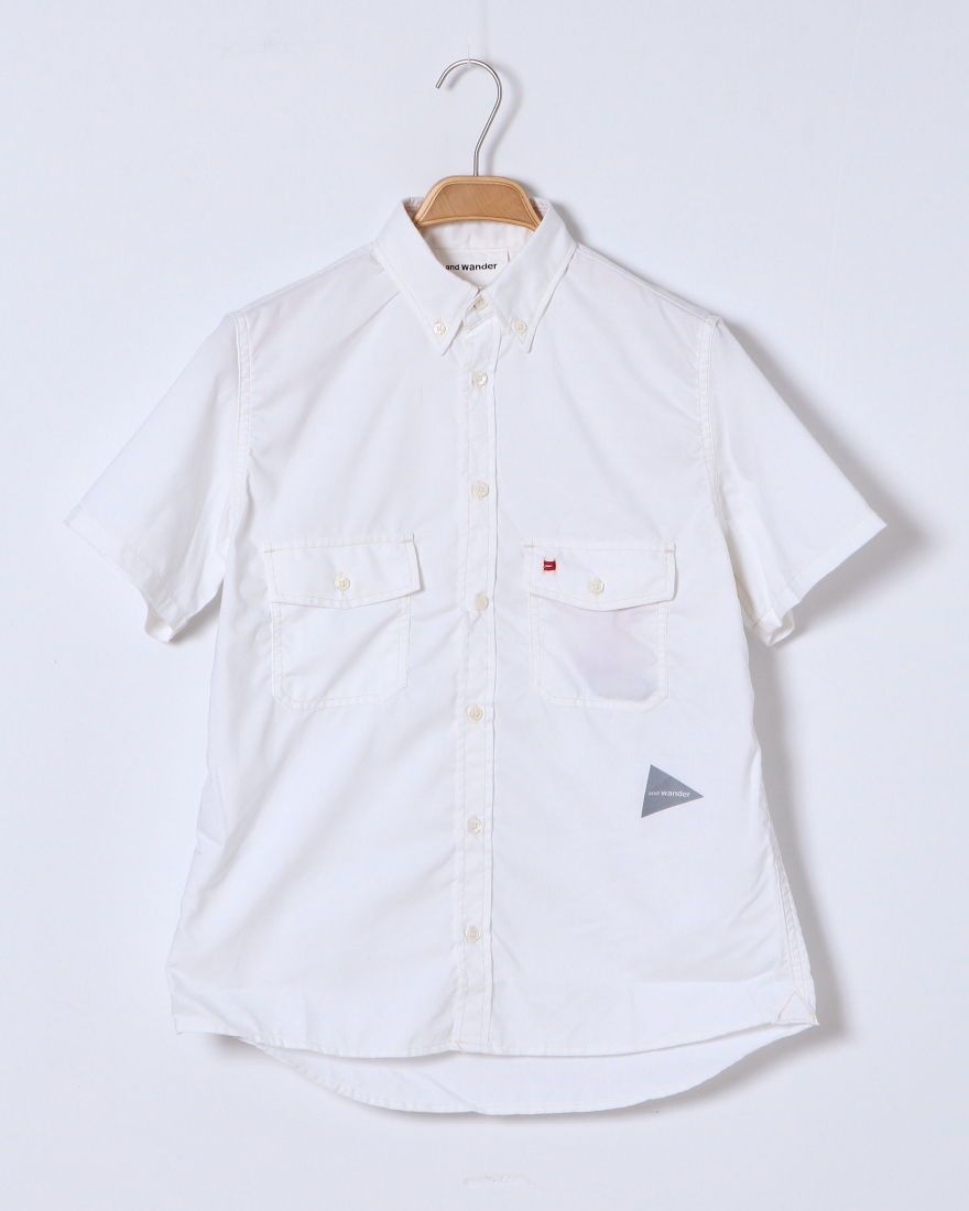 クールマックス 半袖オックスb Dシャツ Dry Ox Short Sleeve Shirt And Wander アンドワンダー Tokyolife