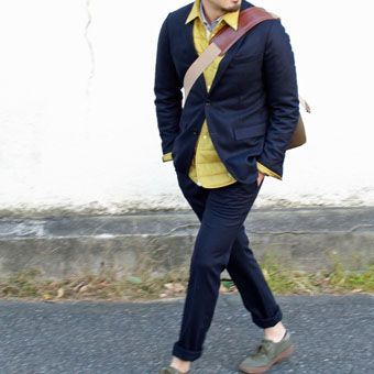 フェイド感あるマスタードを楽しむ。