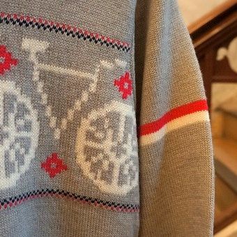 自転車模様で過ごす休日。
