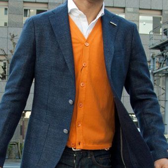 サイズバランスの黄金律を持つニット。
