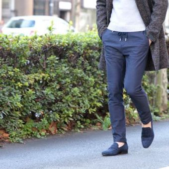 ジャージパンツにも微妙な変化が？次なるトレンドを探せ。