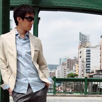 暑い夏には、涼しげサファリがいいんです。