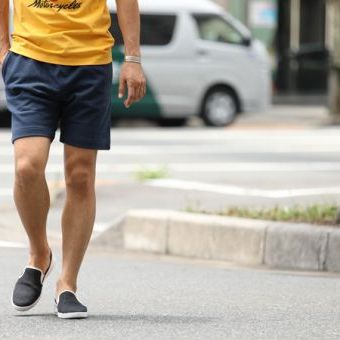着込むほど、体に馴染むスウェットショーツ。