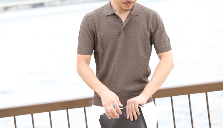 大人びたポロを、着られる年齢になってきた。