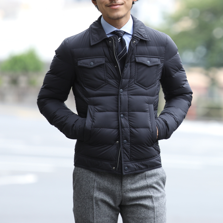 [Gジャン]で[シャツ]で[ダウン]って、お前は一体何者だ？
