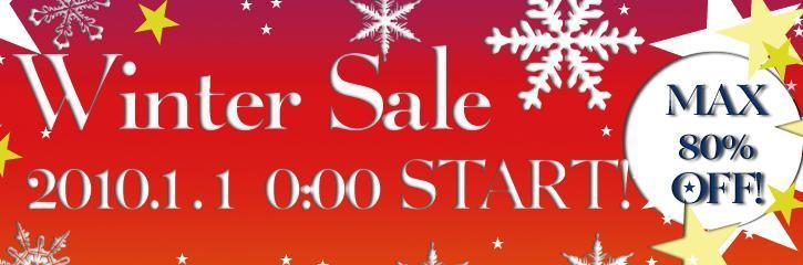 TOKYOlife Winter Sale！ 2010.1.1 AM0:00START！
