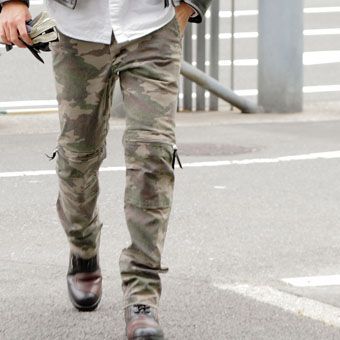 隠れる為の迷彩ではなく、見せる為の迷彩。