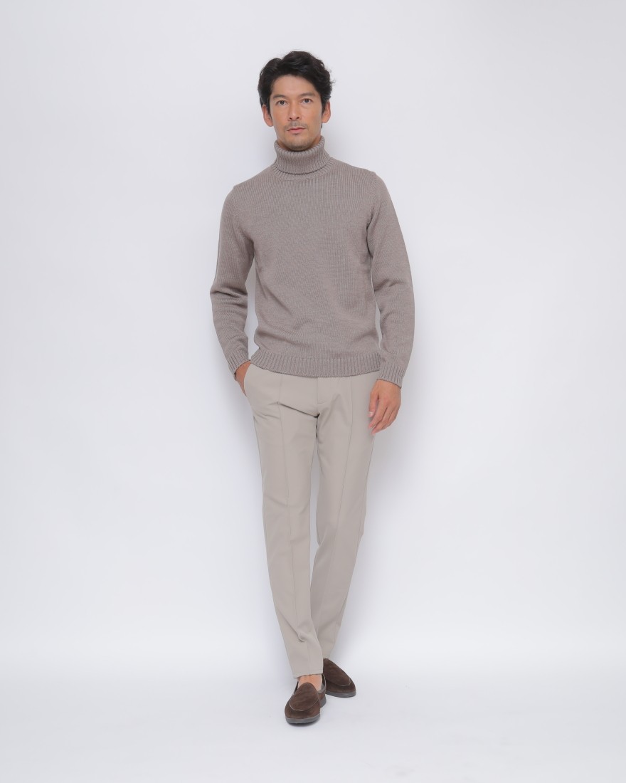 タートルネック 5Gメリノウール ニット【SLIM FIT】|ZANONE(ザノーネ タートルネック 5Gメリノウール ニット【SLIM FIT】|ZANONE(ザノーネ
